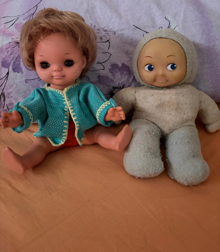 Vintage stück puppe n - stück, puppe/n