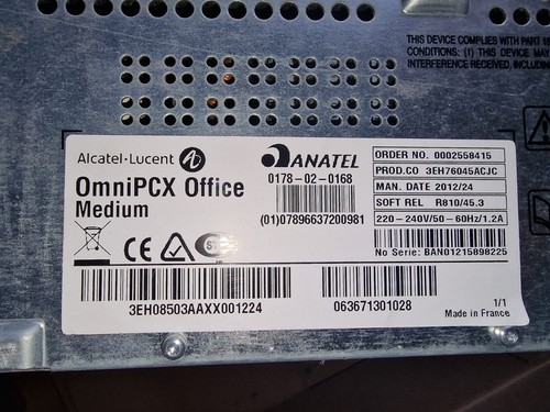 Alcatel telefonanlage omni pcx - alcatel,