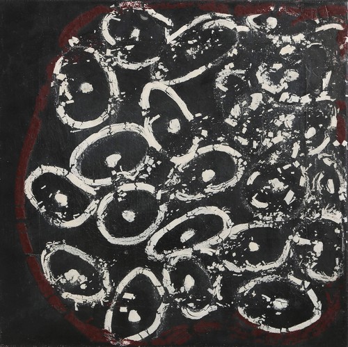 Unknown artist abstrakte augen - artist,