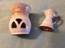 Duftlampe mit gießer - aus, ton