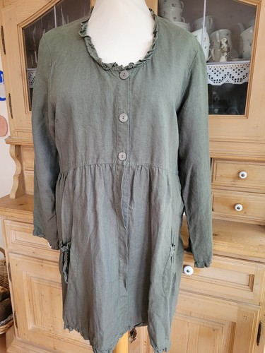 Leinenkleid 44 maas - leinenkleid, gr.