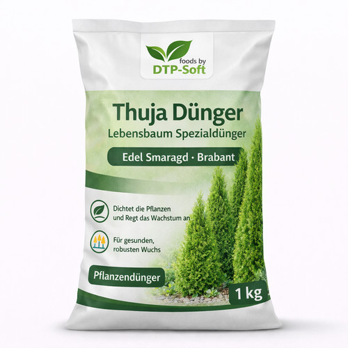 1kg thuja dünger lebensbaum - thuja,
