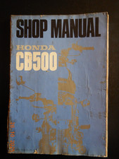 Reparaturanleitung Honda CB500 Four (4Zyl) Werkstatthandbuch Shop Manual ab 1971