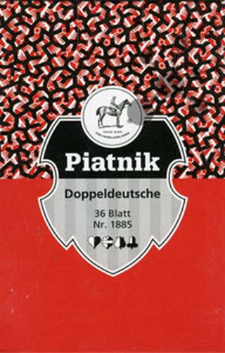 Kartenspiel doppeldeutsche - kartenspiel,