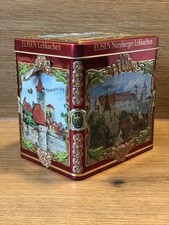 alte Sammler Blechdose Elisen Nürnberger Lebkuchen mit Spieluhr "Ave Maria"