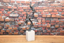 Abstrakte bronze skulptur - bronze, 2