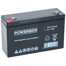 Akku 6V 15Ah Blei Gel Akku Batterie für Alarmanlage AGM USV