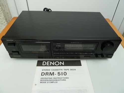 Denon drm 510 stereo cassette - denon,