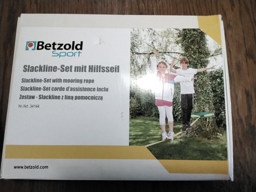 Slackline set mit hilfsseil - slackline-set,