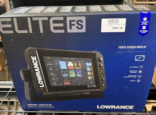 New lowrance elite inch - new, fs
