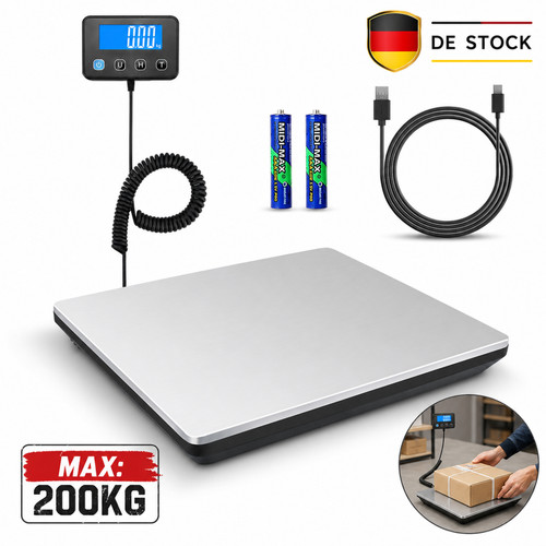 Lcd digital paketwaage - digital,
