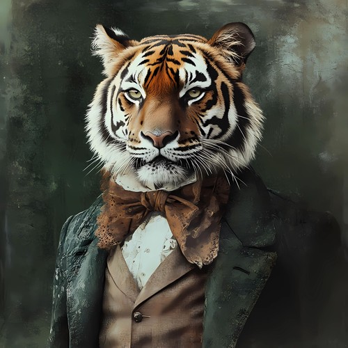 Gentelman tiger formellen - im,