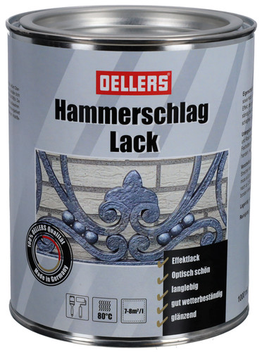 Oellers hammerschlaglack 3in1 - hammerschlaglack,