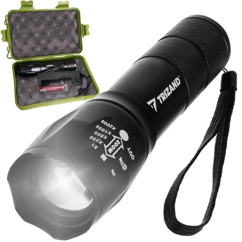 Taschenlampe mit akku led - mit, t6
