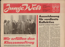Tageszeitung JUNGE WELT 26.10.1976 mit Erich Mielke + Formel 1 Tokio, Niki Lauda