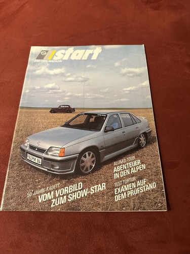 Start opel magazin 1986 50 - start,