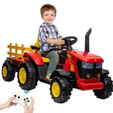 Kindertraktor elektrisch 12V 7AH Powertraktor Traktor Kinder Elektroauto