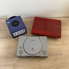 Nintendo Gamecube | Playstation 1 | Playstation 3 Super Slim rot (teildefekt)