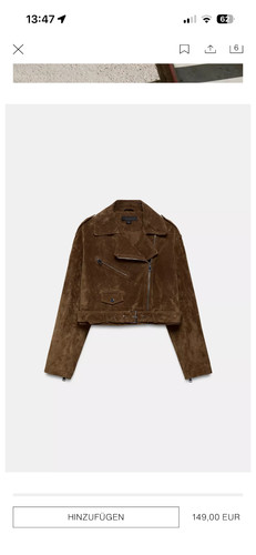Kurzjacke aus 100 wildleder - %,