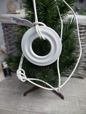 Rosenthal Anhänger Nendoo Duftring Kettenanhänger Porzellan Weiß 6cm Ring Kreis