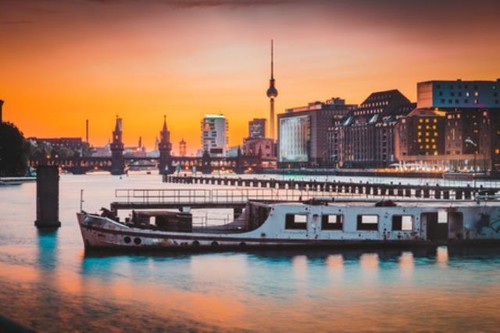 Panoramablick auf die berliner - auf,