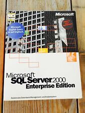 MS SQL Server 2000 Enterprise Edition mit 25 Clients,Deutsch mit MwSt-Rechnung 