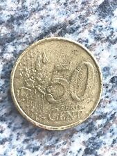 50 euro cent münze 2002 ? Deutschland Fehlprägung & Verprägungen