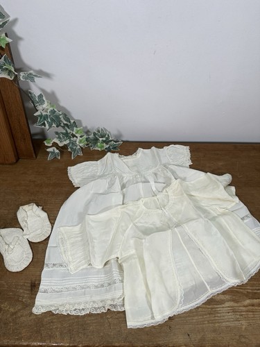 Vintage baby taufkleid - vintage,
