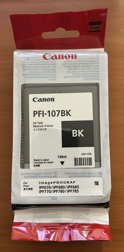 Canon pfi 107bk tintenpatrone - canon, pfi-107bk
