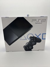 Playstation ps2 slim black - playstation,