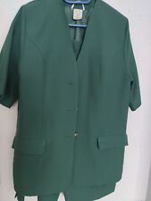 Sommer-Hosenanzug kurze  Hose und Jacke mit kurzen Ärmeln Größe 40