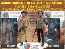 BUD SPENCER / TERENCE HILL OAKIE DOAKIE TOYS ACTION FIGUREN BAMBINO TRINITY NEU