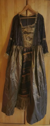 Barockes kleid - kleid, (xl)
