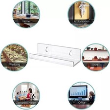 6 Set Vinyl Record Display Regal Album CD Wand Halterung Lagerung Rack Halter