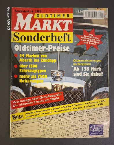Oldtimer markt sonderheft - sonderheft, nr