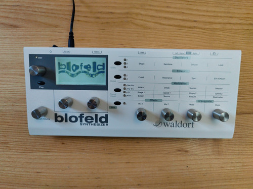 Waldorf blofeld synthesizer - waldorf,