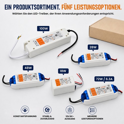 Led trafo 12v netzteil - trafo, dc