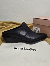 Acne studios leather mules - acne,
