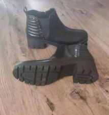 Stiefel Stiefeletten schwarz Gr. 39 Graceland NEU Deichmann