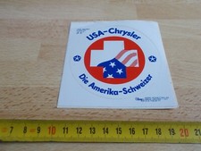 Selbstklebend USA - Chrysler