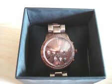 DKNY Uhr NY8349- Damen Armbanduhr Chronograph Quarz - braun !