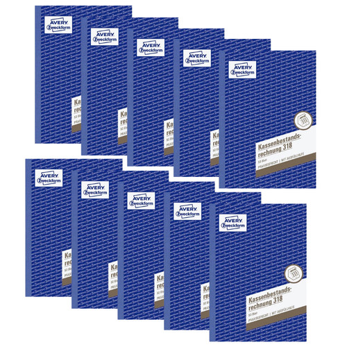 10x avery zweckform - 10x,
