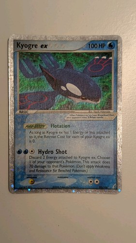 Kyogre 100 ex - 95/100, crystal