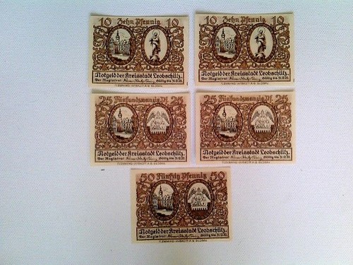 Banknoten notgeld kreisstadt - banknoten,,