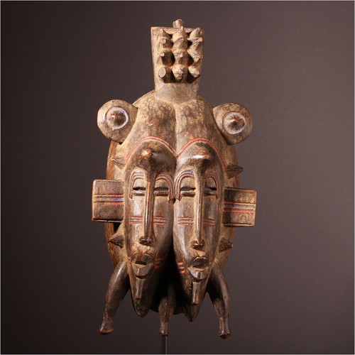 14263 senufo kepelie maske - senufo,