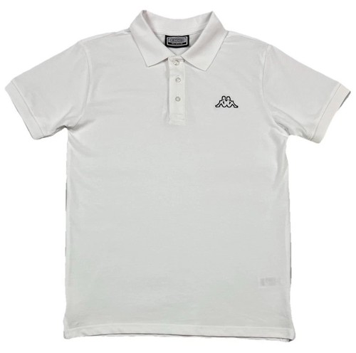Kappa poloshirt herren weiß - poloshirt,