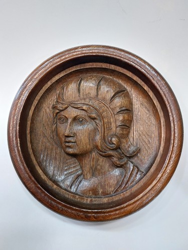 Handgeschnitztes holzrelief - handgeschnitztes,