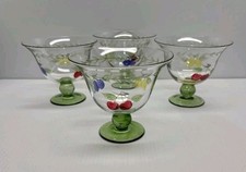 4er Set Villeroy & Boch French Garden Glasschalen mit Fuß