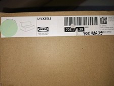 IKEA Lycksele Bezug  2er-Bettsofa, Grindtorp bunt/Streifen 705.786.39