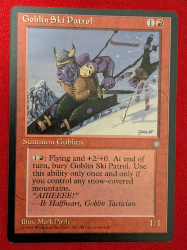 Goblin ski patrol ice age - goblin,